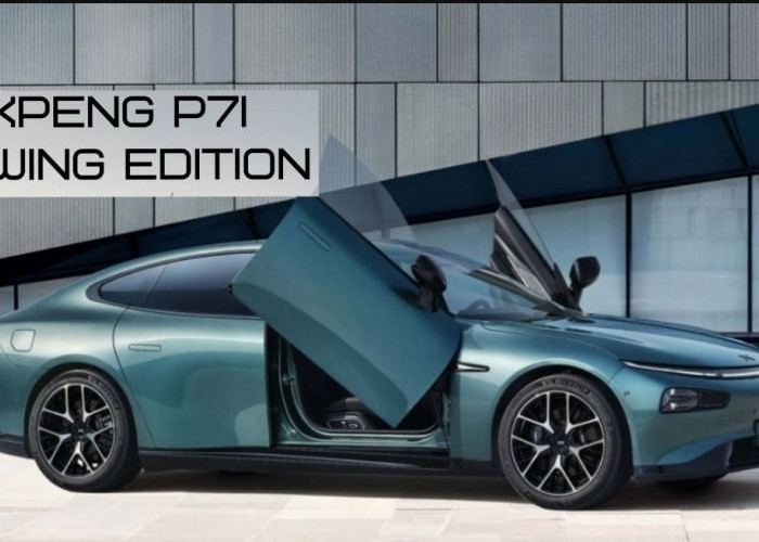 Hebohkan Pasar EV, Mobil Listrik Coupe Mewah Terbaru XPeng P7i Wing Edition, Begini Spesifikasi dan Harganya