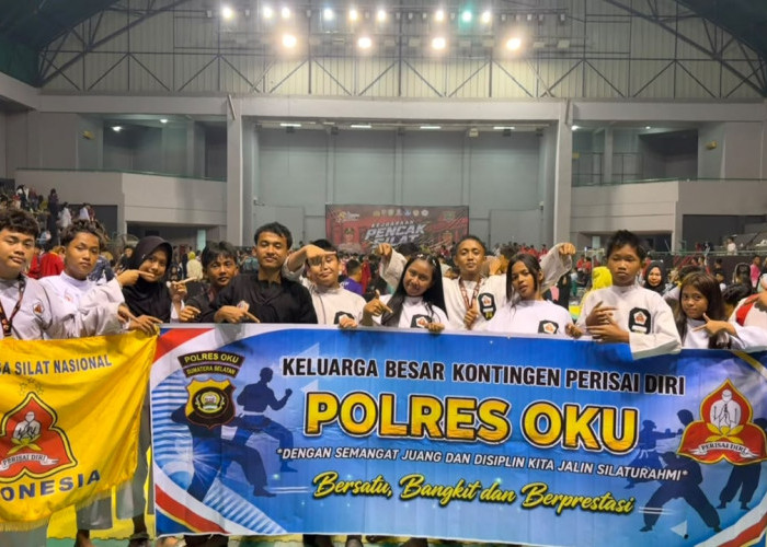 Borong 23 Medali, Kontingen Polres OKU Tembus 4 Besar