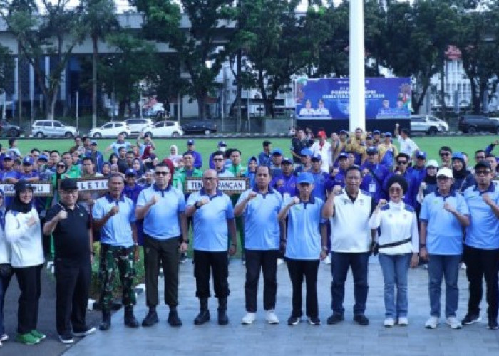 OKU Selatan Tunjukkan Semangat dan Kekompakan di Porprov Korpri 2025