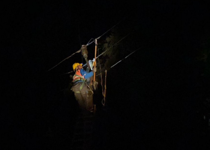 Cuaca Ekstrem Lumpuhkan Listrik OKU, PLN Gerak Cepat Pulihkan Pasokan dalam Hitungan Jam