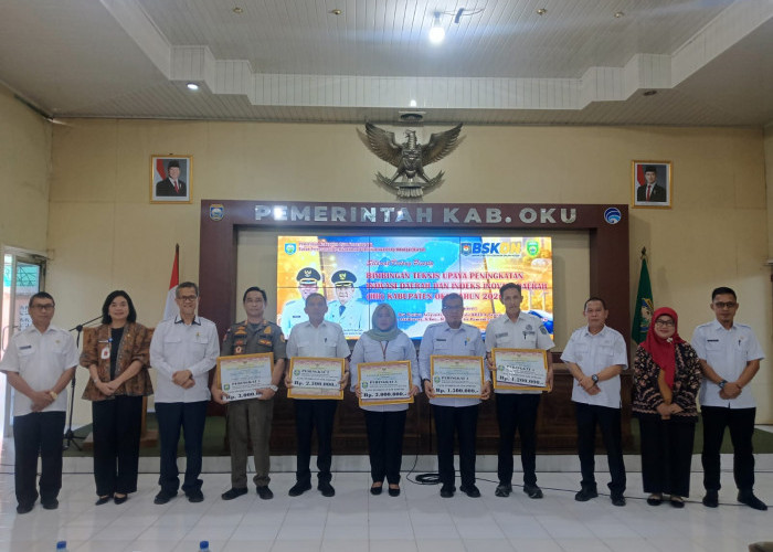 Satpol PP OKU Diganjar Perangkat Daerah Terinovatif 2026