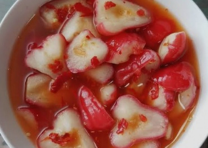 Resep Manisan Jambu Air Pedas Asam Manis yang Segar