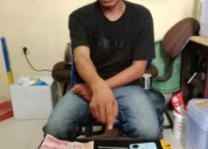Simpan Narkotika Dalam Kotak Rokok Digerebek Polisi