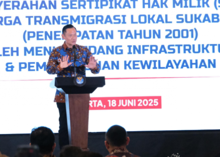 Menko AHY: Kepastian Tanah Jadi Kunci Pembangunan dan Investasi