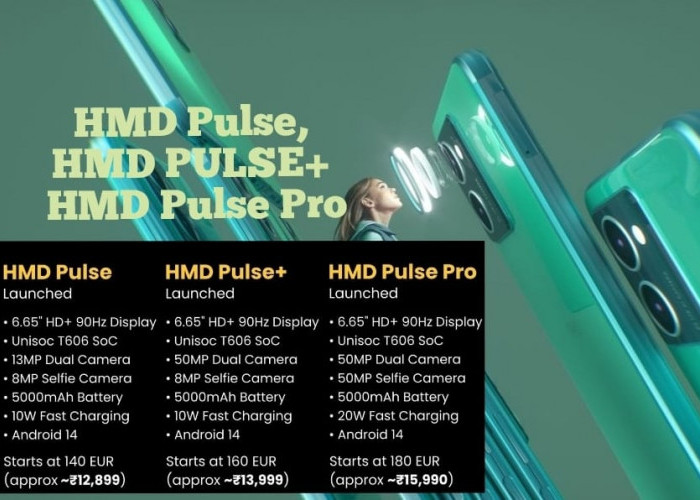 Menggebrak Pasar, HMD Pulse Pro Hape Super dengan Dual Kamera 50MP,  Apa Beda dengan Generasi Sebelumnya?