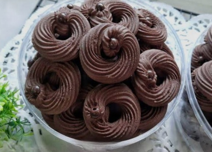 Resep Kue Sagu Cokelat Renyah, Camilan Manis yang Lumer di Mulut