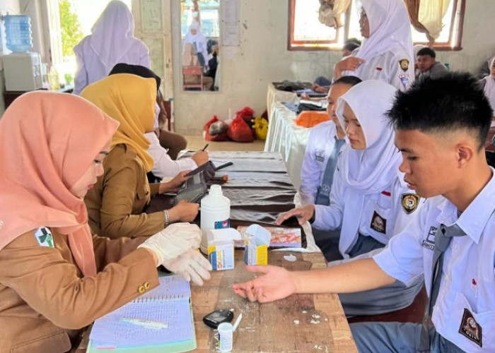 Puskesmas Muaradua Gelar Pemeriksaan Kesehatan Gratis untuk Siswa SMA