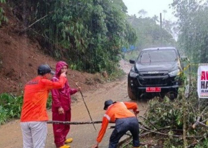 Longsor Teratasi, Ruas Jalan Sungai Are–Ujan Mas OKU Selatan Sudah Bisa Dilalui