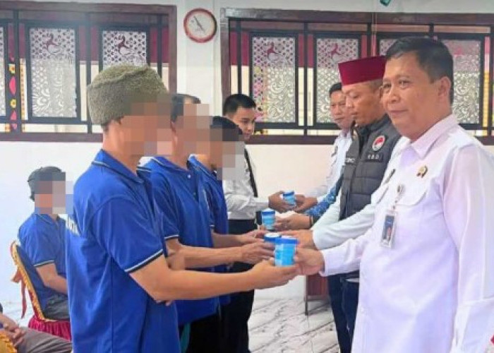 Lapas Muaradua Gelar Tes Urine,  Petugas dan Warga Binaan Negatif Narkoba