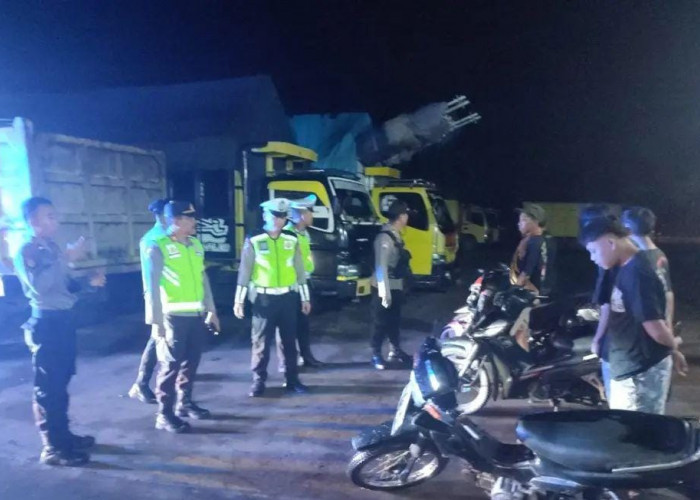Polisi Jaring Kendaraan di Baturaja yang Tidak Sesuai Pabrikan di Lokasi Ajang Balapan Liar