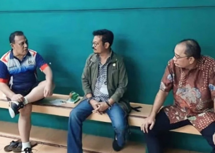 Foto Langka Pertemuan Firli Bahuri dan Syahrul Yasin Limpo, Ini Klarifikasi Mantan Atlet Bulu Tangkis