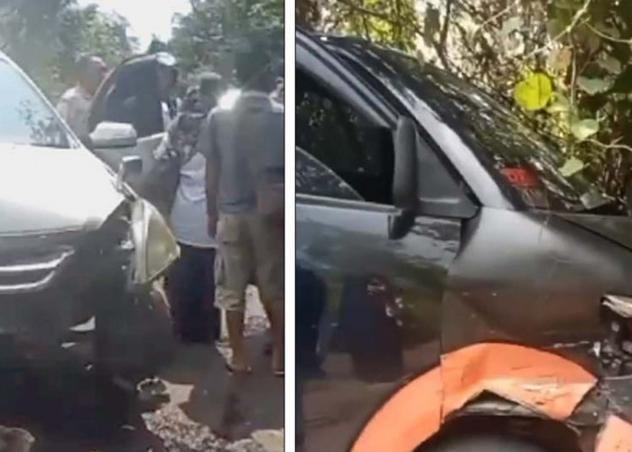Info Kecelakaan: Minibus vs Pick Up Terlibat Tabrakan di Ruas Jalan Baturaja-Muaradua 