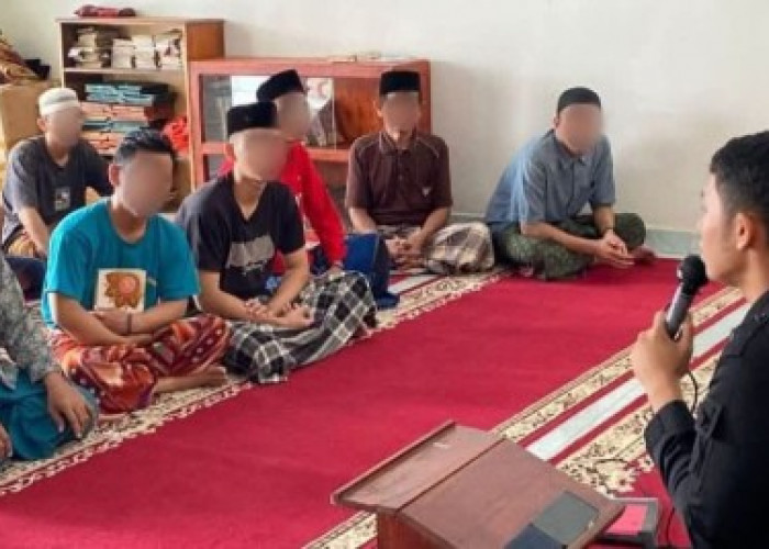 Warga Binaan Lapas Kelas IIB Muaradua Ikuti Bimbingan Kerohanian Rutin
