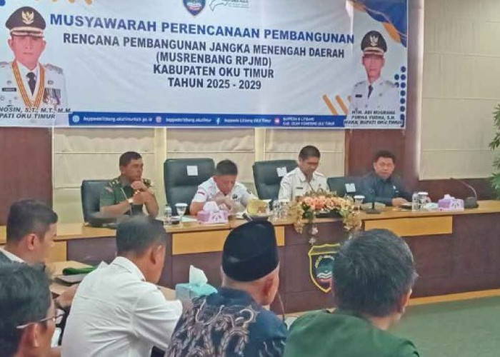 OKU Timur Tetapkan 5 Tujuan Pembangunan 2025–2029
