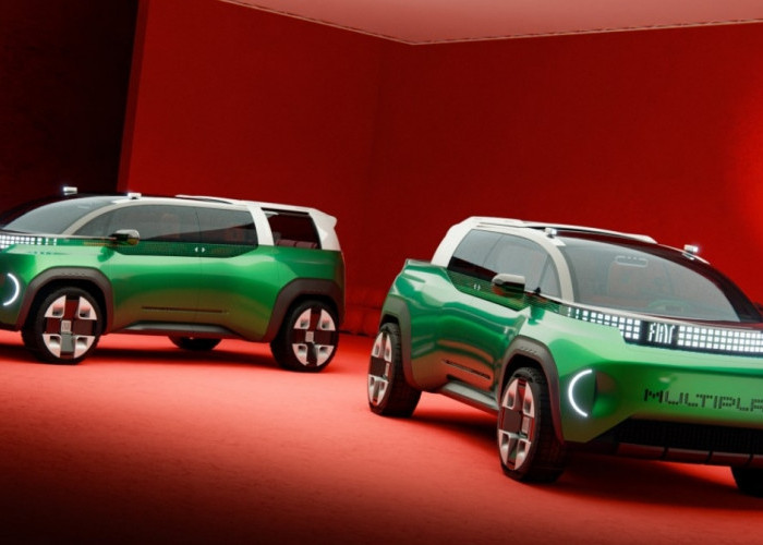 Fiat Multiplay, Mobil Konsep Penerus Multipla yang Bisa Berubah Jadi Pikap
