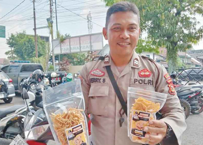 Polsek Lawang Kidul Ciptakan Jajanan Mang Bhabin