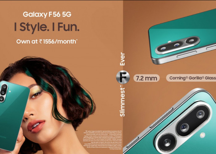 Samsung Galaxy F56 5G Resmi Hadir! Tipis Banget, Kamera Canggih, dan Update Android 6 Tahun!