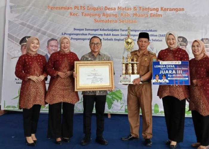 OKU Selatan Raih Juara III Lomba Desa Tingkat Provinsi