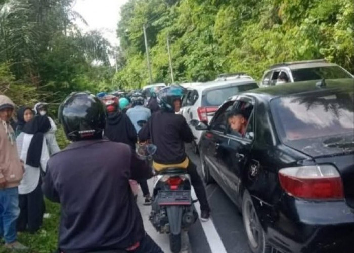 Libur Tahun Baru, Jalur Ranau–Krui Macet Total Akibat Lonjakan Wisatawan