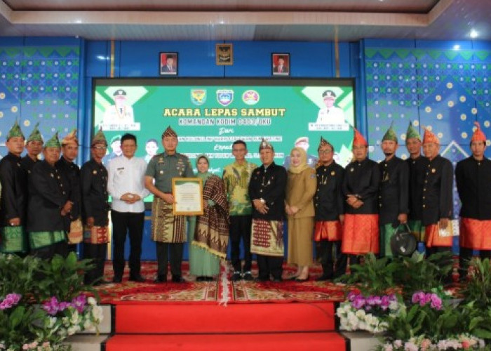 OKU Timur Masuk 10 Besar Produksi Gabah, Bupati Puji Peran Dandim Lama