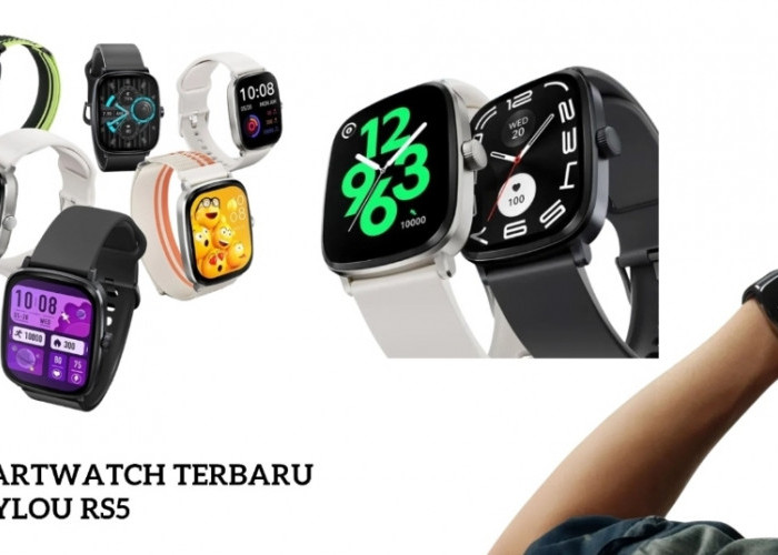 Smartwatch Terbaru Haylou RS5, Banyak Upgrade dari Seri Sebelumnya Harga cuma 500 ribuan!