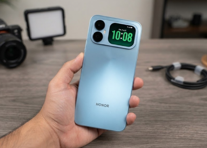 HP Ini Punya Layar di Punggungnya! Honor Play20A Bikin Heboh dengan Desain Anti Mainstream