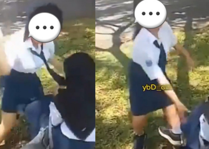 VIRAL ! Video Siswi SMP di Tondano pukul dan maki Teman sekolah yang hanya tampak duduk diam