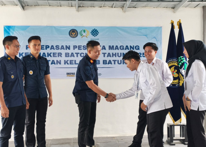Tinggalkan Rutan Baturaja Peserta Magang Kemnaker Batch III  Kantongi Bekal Pengalaman 