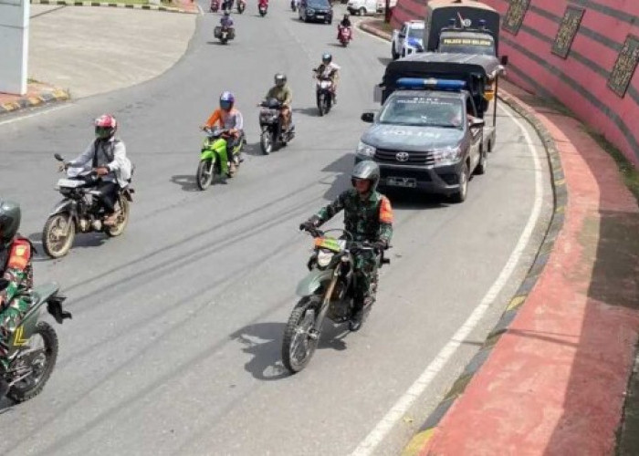 Patroli Skala Besar TNI-Polri dan Satpol PP Pantau Daerah Rawan dan Ramai
