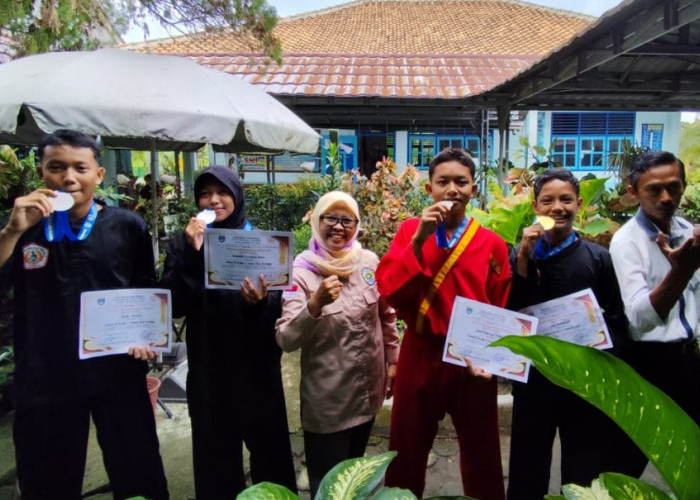 Pesilat SMP Muhammadiyah Harjowinangun Sukses Raih 1 Emas 3 Perak