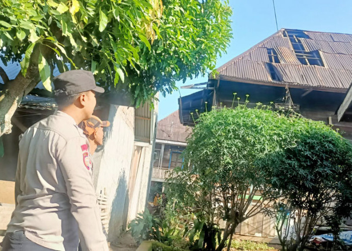 Puting Beliung Terjang Dua Desa di Kecamatan Jarai