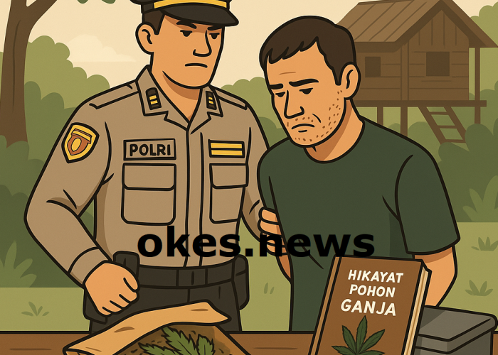 Satu Pelaku Pengedar Ganja di OKU Diciduk, Ini Kronologinya