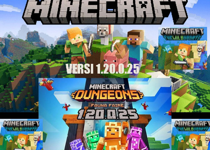 Download Minecraft 1.20.25 Apk Free for Android Mod Bedrock Terbaru 2023