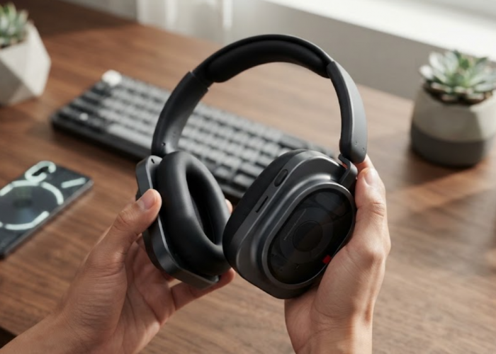Nothing Headphone (1) Pro Resmi Meluncur: Triple Driver, ANC 10 Mic, dan Bodi Kaca-Titanium yang Bikin Penasar