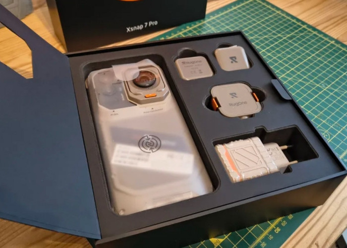 RugOne Xsnap 7 Pro: HP Rugged dengan Kamera Aksi Lepas-Pasang