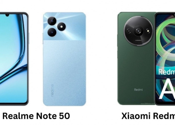 Adu Spek Antara Realme Note 50 dan Xiaomi Redmi A3! Siapa yang Lebih Unggul?