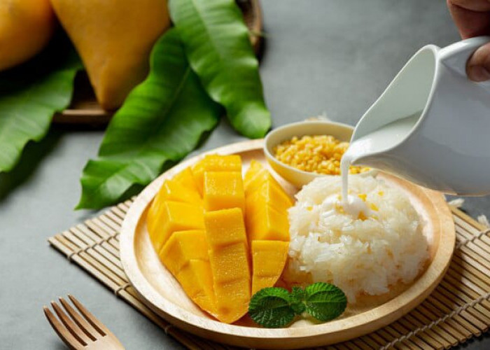 Mango Sticky Rice Hidangan Penutup Ala Thailand yang Manis dan Lezat