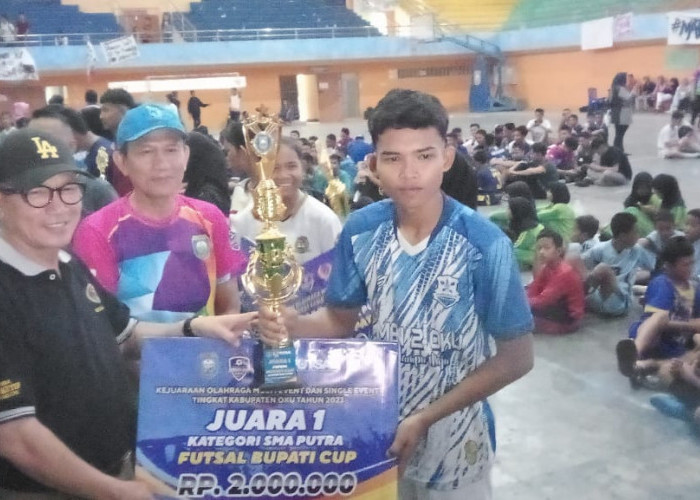 Jadikan Bupati OKU Cup Futsal Antar Pelajar Ajang Pencarian Bakat