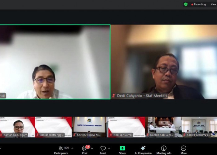 ATR/BPN Sosialisasikan Hasil SPI KPK 2025 ke Jajaran untuk Peningkatan Kualitas Layanan