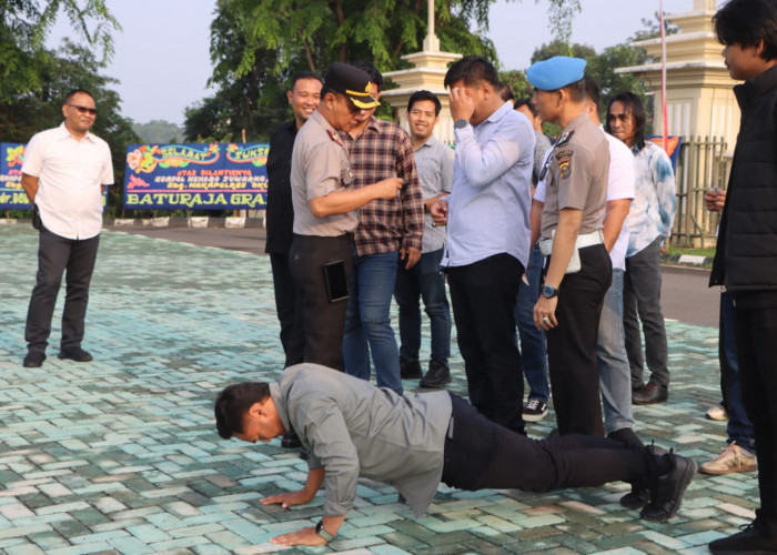 Baru Kerja, Waka Polres OKU Kompol Hendro Suwarno langsung Sanksi Personel Kurang Disiplin