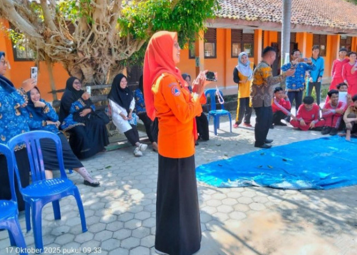 BPBD OKU Selatan Edukasi Siswa SMKN 01 Tentang Kesiapsiagaan Bencana