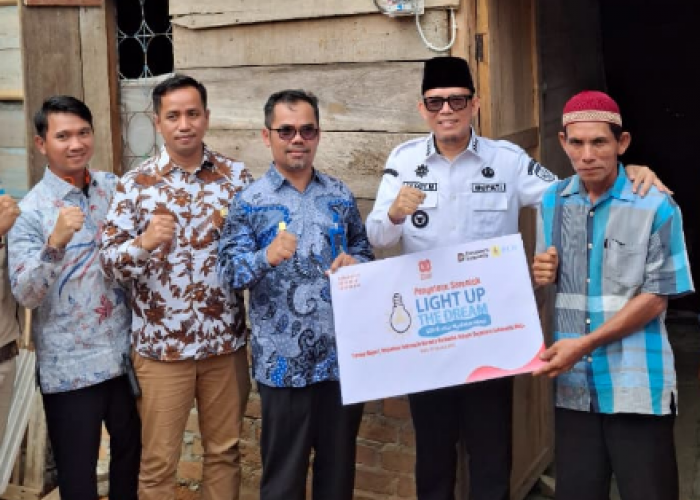 45 Pelanggan PLN di OKU Nikmati Listrik Gratis, Semarak Kemerdekaan