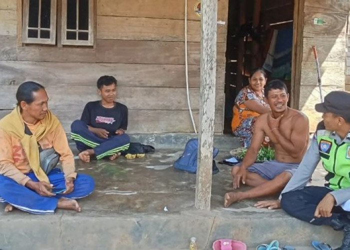 Polsek Buay Pemaca Aktif Sambangi Warga Demi Jaga Kamtibmas