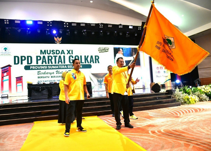 Andie Dinialdie: Terima Kasih atas Kepercayaan Kader Golkar Sumsel, Ini Amanah Besar untuk Saya