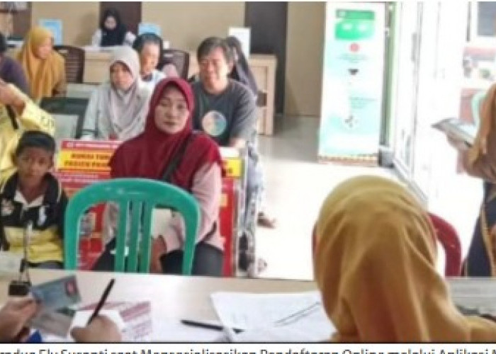 Permudah Layanan, Puskesmas Muaradua Sosialisasikan Pendaftaran Online Mobile JKN