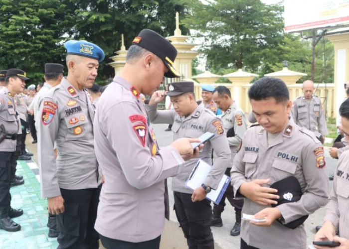 Sie Propam Polres OKU Rutin Gelar Gaktibplin