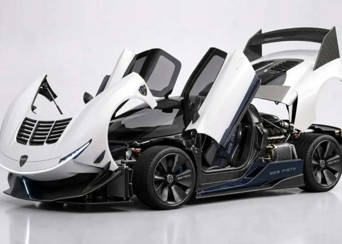 Mengenal Angelelli Tipo 829: Supercar V6 500 HP dengan Sasis 3D Print dari Italia