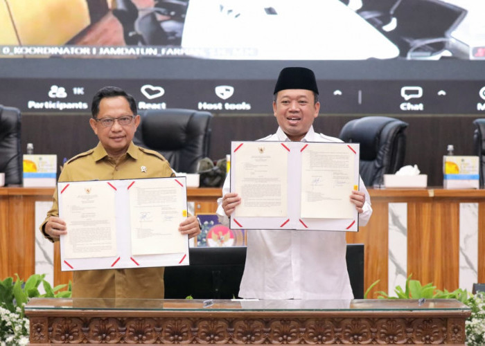 Menteri ATR/Kepala BPN dan Mendagri Teken Surat Edaran Bersama, Verifikasi BPHTB Dipercepat Jadi 3 Hari    ​