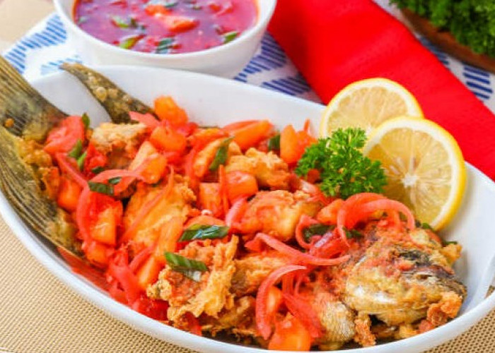 Resep Gurame Goreng Saus Asam Manis Crispy
