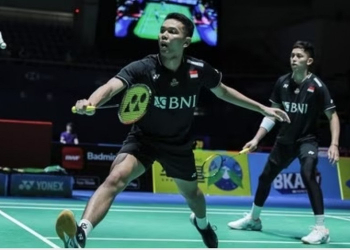 YES! Pasangan ganda putra Indonesia Melaju ke Final  Korea Open 2023